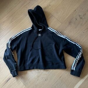 Adidas cropped hoodie